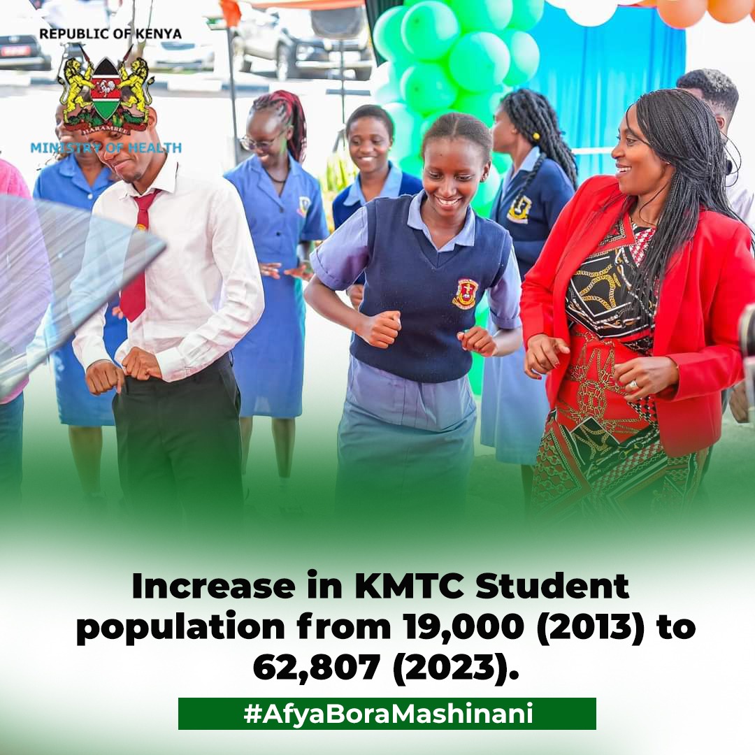 SDPHPS's role in human resource development is crucial. Over 4,000 interns, including medical officers, pharmacists, dental officers, clinical officers, and nurses, ensure a well-trained workforce #AfyaBoraMashinani
UHC by 2027