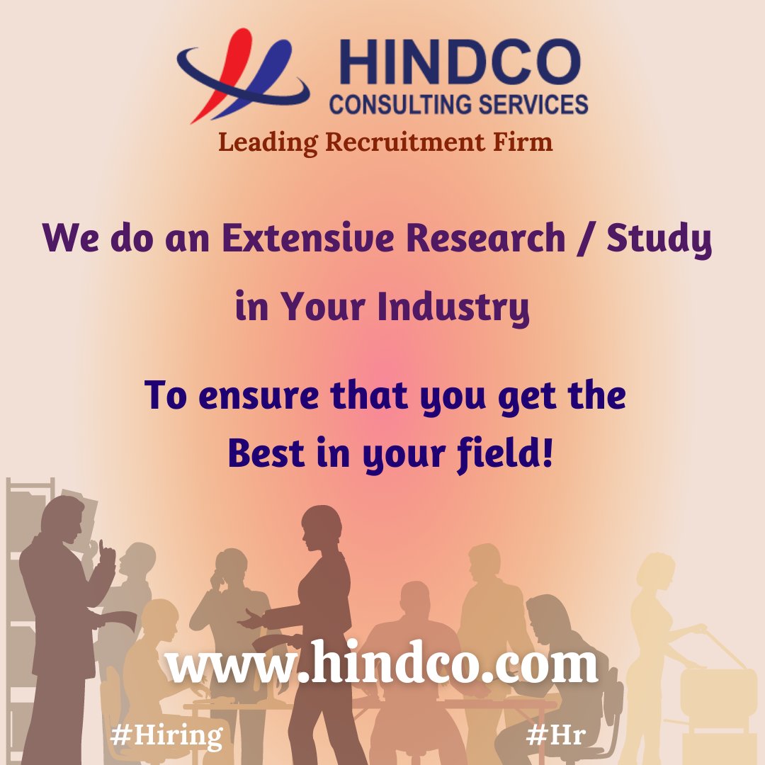 #executivesearchfirm #hindco #recruitmentfirm #executivesearch #offering #careermentoring #outplacement #sourcing #headhunting #hiring #manufacturing #pharma #fmcg #it #chemical #aviation #retail #telecom #oilandgas #hr #marketing #qc #qa #sourcing #jobseeker