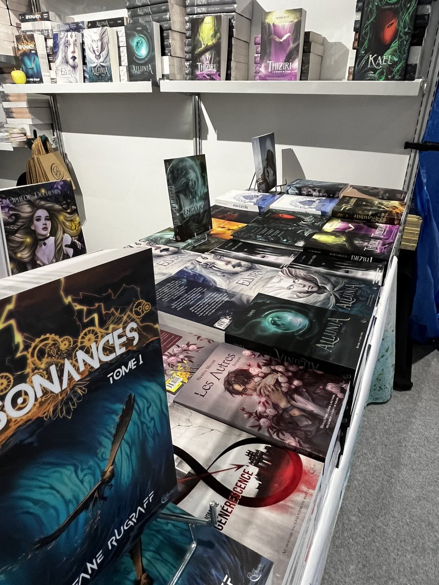 Retrouvez nous au salon du Livre de Genève ! Eh les lecteurs suisses ! On compte sur vous 😁