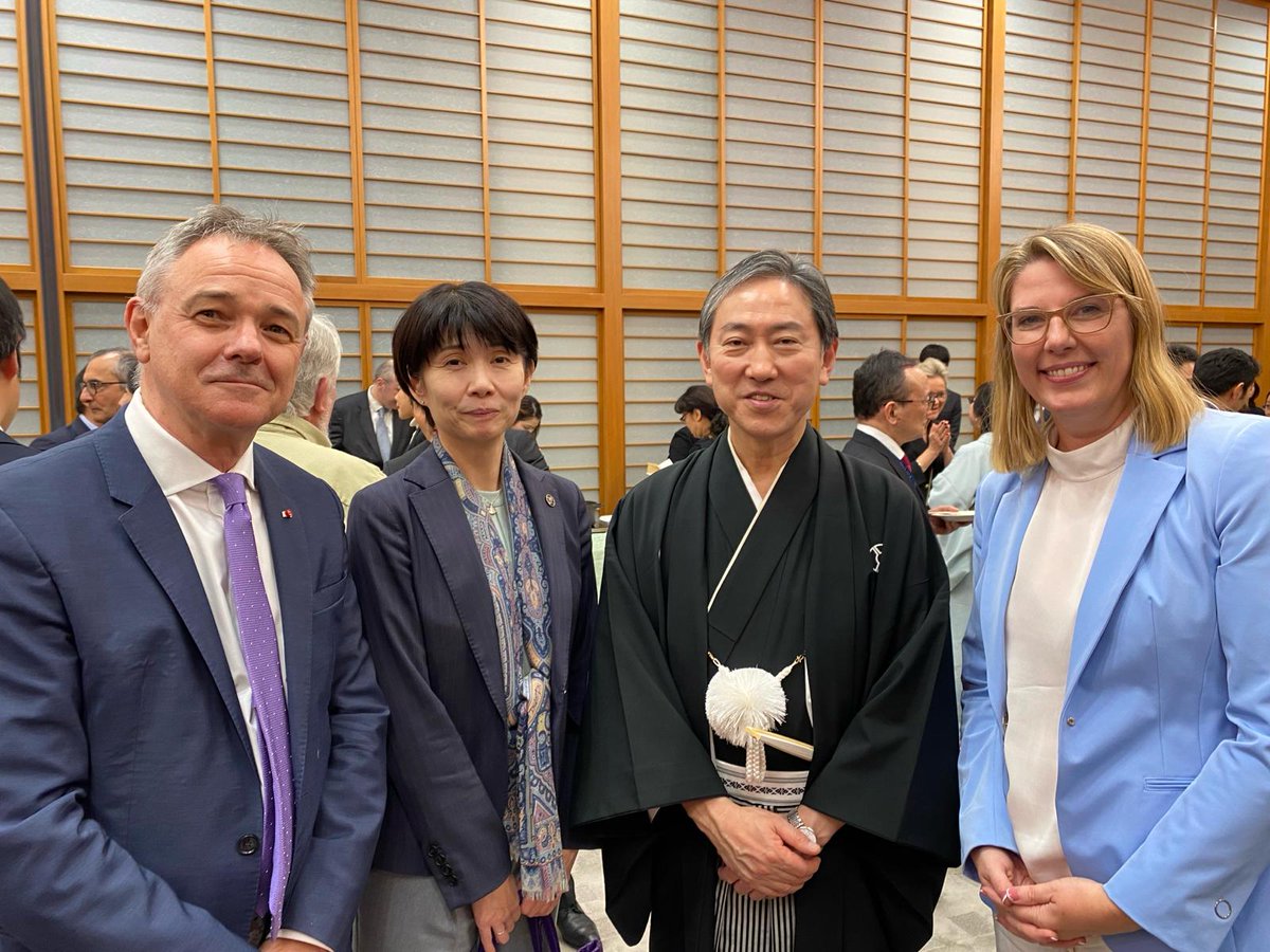 A big thank you to Ambassador OIKE Atsuyuki and the @JapanMissionGE team for hosting me and my @WHO colleagues Yukiko Nakatani, and @JeremyFarrar. We appreciated the conversations and insights with colleagues from International Geneva.