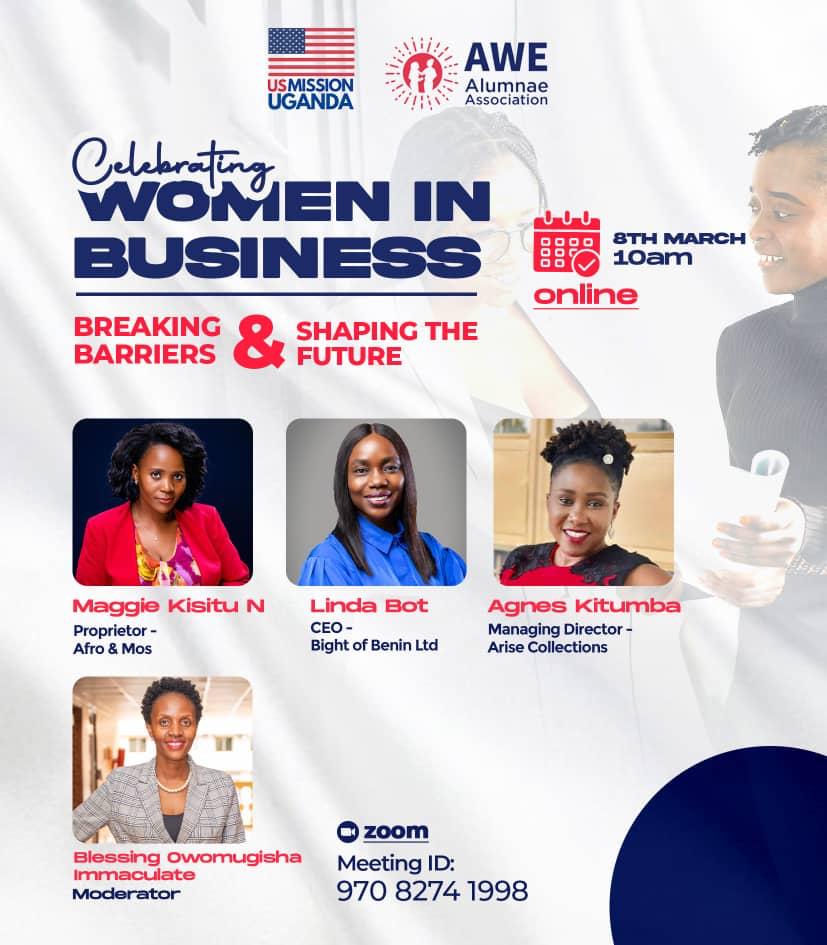 Tomorrow,as we celebrate Women's Day, we shall be hosting extra-ordinary women who have conquered a lot of challenges. If your dream is to be one of the resilient women who are building their own empires, Join us!