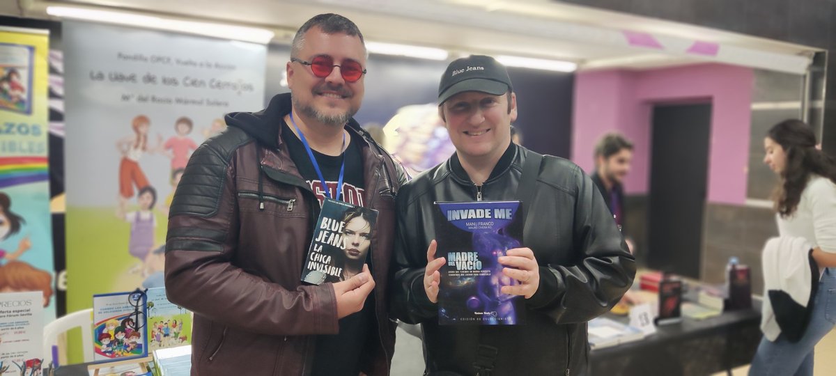 Manu_franco's tweet image. Mil gracias a todos los participantes y a @FranciscodPaula por ser el mejor padrino de esta edición del #LibroForumSevilla2024