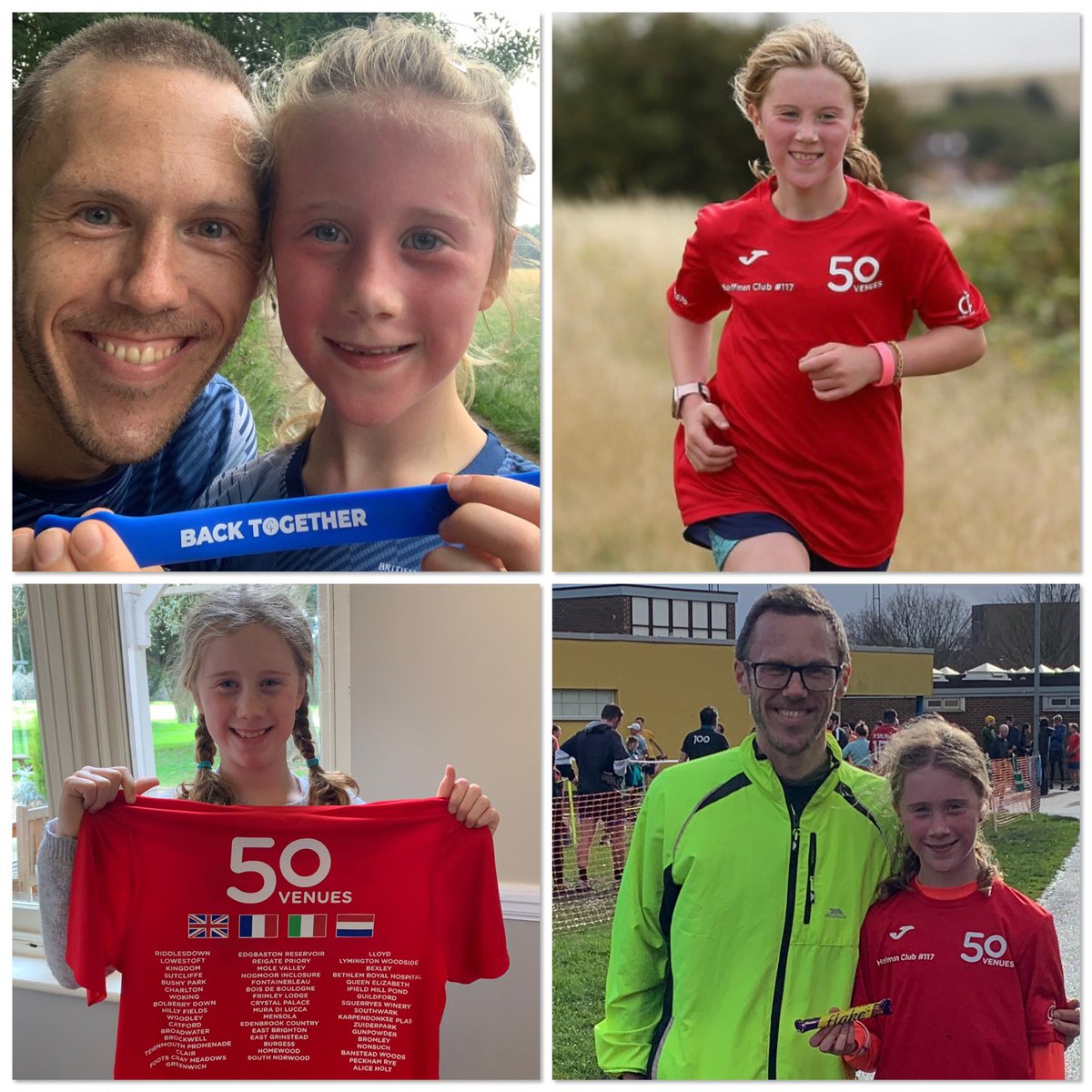 On Saturday Alexa completes her 100th parkrun - Sandhurst Memorial @smparkrun will also be her 100th different location, making her only the 78th member of the ‘Bailey’ club (2nd under 18). Please join the celebrations! @parkrunUK @PSH_A1674