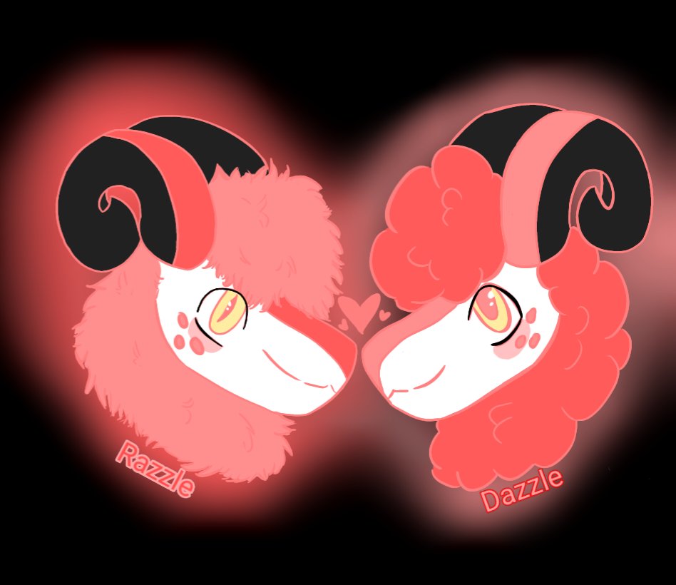 WinterSnow113's tweet photo. #HazbinHotel #HazbinHotelRazzle
#HazbinHotelDazzle #art 

I tried making razzle and dazzle in my own little way❤️😊 https://t.co/llU1lhqLU9
