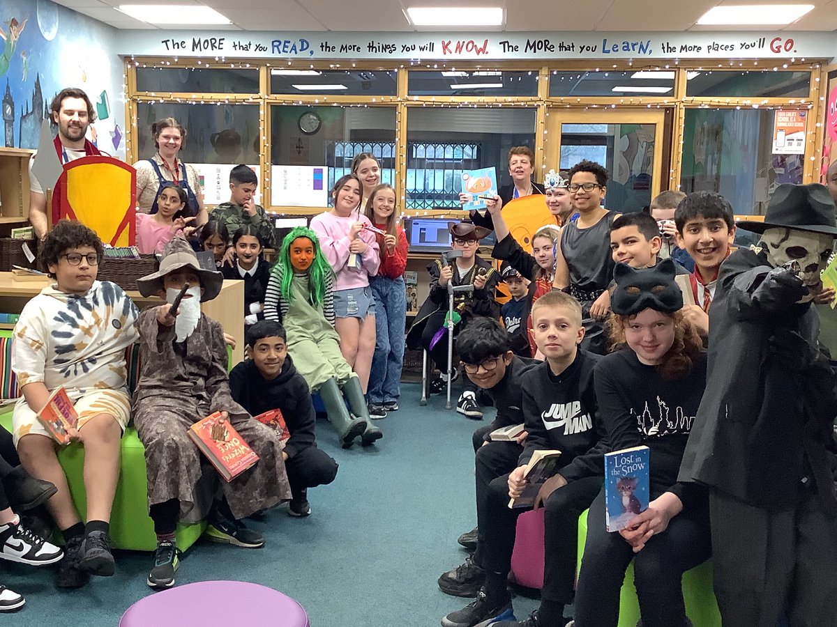 World Book Day!
Y6 have had a wonderful start to the day - being the first class down in the newly refurbished library for independent reading and having our class book “Goodnight Mister Tom” read to us #StJohnsReading #WorldBookDay
