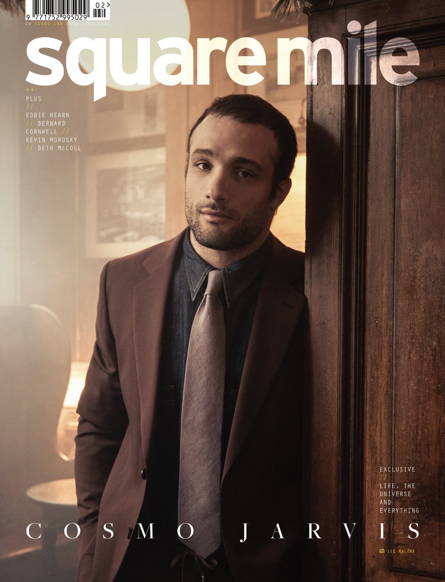 I shot COSMO JARVIS the star of @DisneyPlus @shogunfx for the cover of @squaremile_com out today