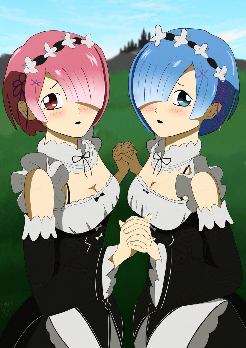 exiledprinceart's tweet photo. Rem and Ram
#rezero #remandram #girls #Reゼロ https://t.co/AaaIHUmno5