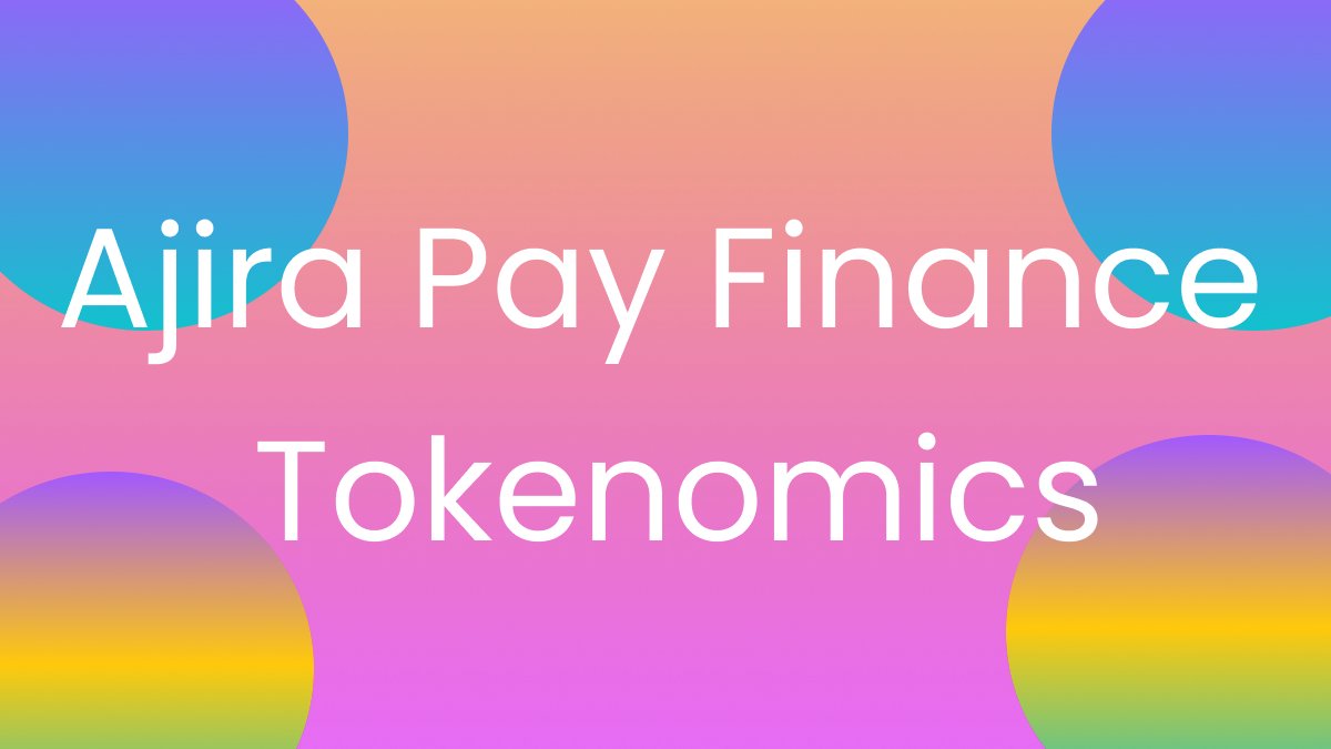 ajiraPayDefi's tweet photo. Gm frens

Here is a detailed guide on our tokenomics including the proposed vesting schedules &amp; the price at each phase of our upcoming sales.

Please feel free to share your thoughts and feedback with us

https://t.co/LBynwAJjyD

More👇
#DeFi #Crypto #Bitcoin #OnLinea #Binance https://t.co/qpNPwxYKdm