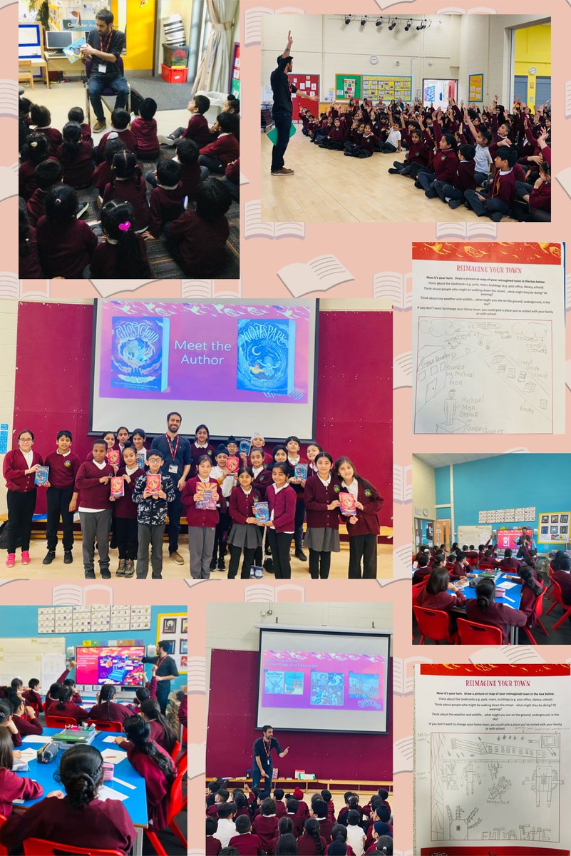 The fabulous author Michael Mann has spent the day celebrating Reading with us. He did a writing workshop, a captivating assembly on how to become an author , read to our Nursery pupils & even made time for a book signing @mikebmann thanks for the inspiration #WorldBookDay2024