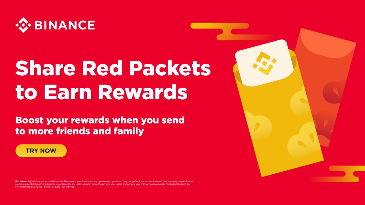 Share more, earn more 🤝 Send crypto red packets through #Binance Pay and  earn up to 25 FDUSD rewards! Get started ➡️ https://t.co/lUEeTd9Mu2