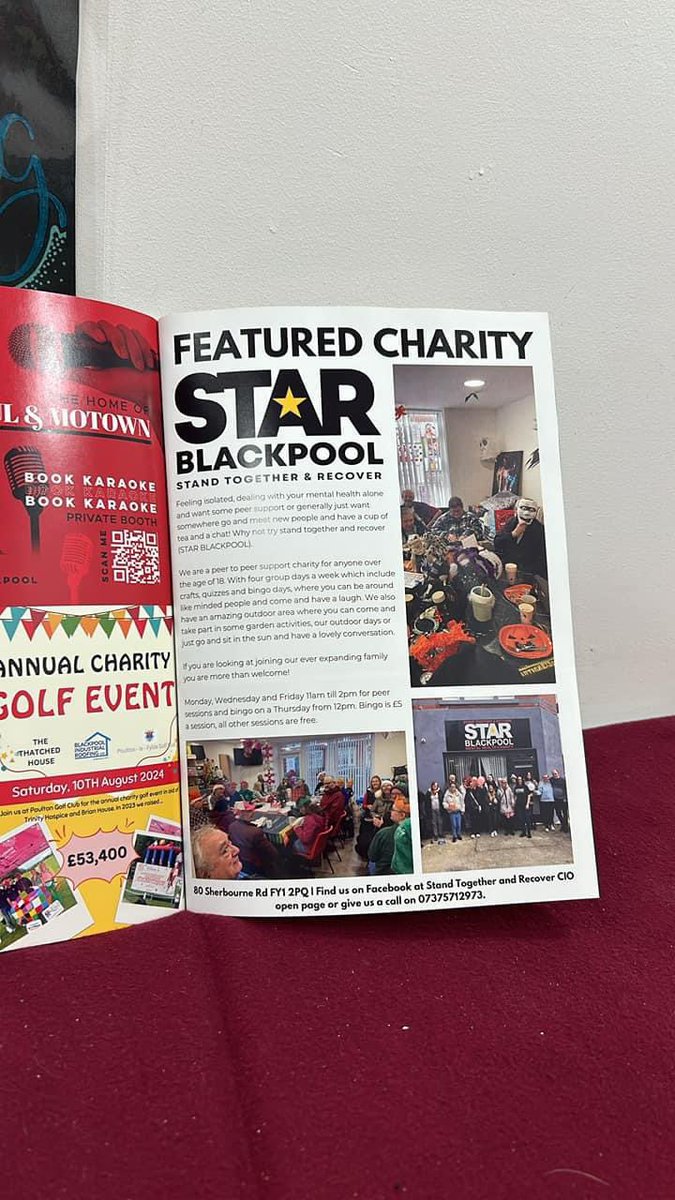 star mental health blackpool support tweet media