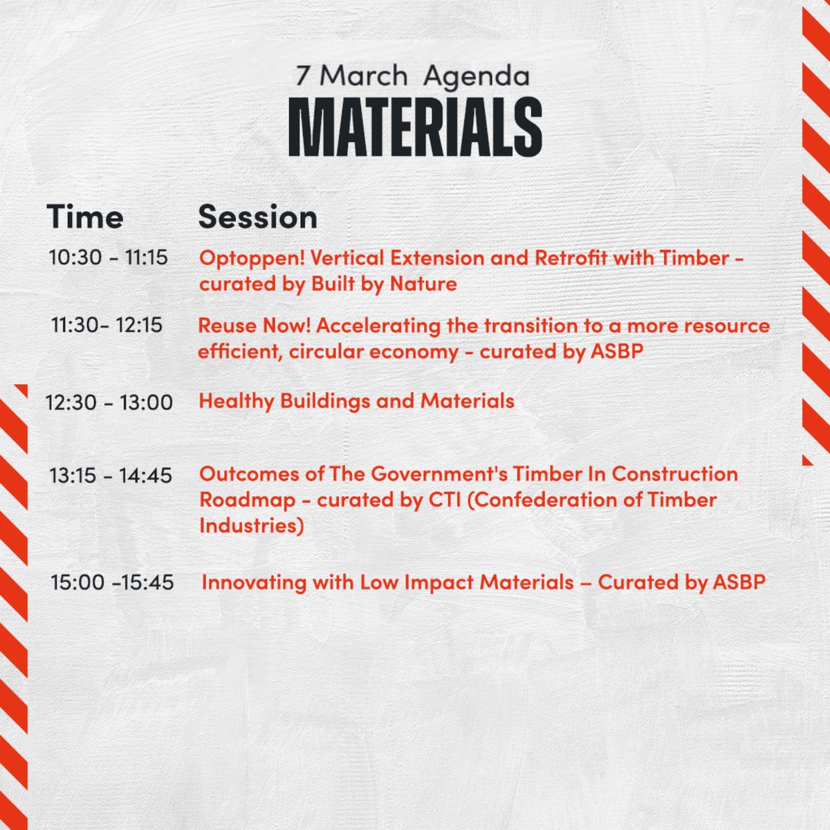 🛠️ Explore today's lineup at the Materials Stage at Futurebuild 2024! With insightful sessions, there's something for everyone. Reserve your spot now and be part of the conversation! bit.ly/3TjkOEy #futurebuild2024