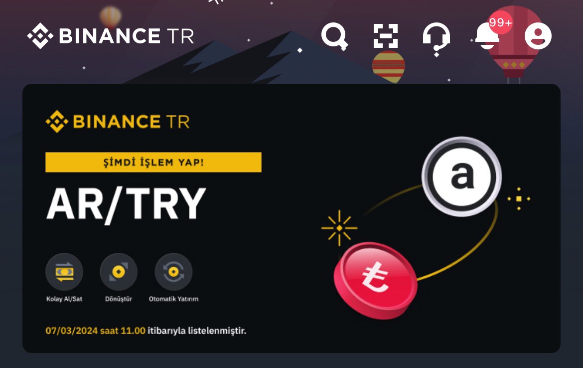 sexualcrypto's tweet photo. $AR BinanceTR de listelendi koşun :)

Türk kripto borsalarından hangisi kullandığım arkadaşlara cevabımdır: "BinanceTR kullanıyorum, gayet memnunum."

https://t.co/rvl6BPLXJd

.
.
kriptopara thodex btcturk paribu vebitcoin bitexen bitcoin etherium ripple xrp xlm btt win dent sol https://t.co/x7jsdWiq9s