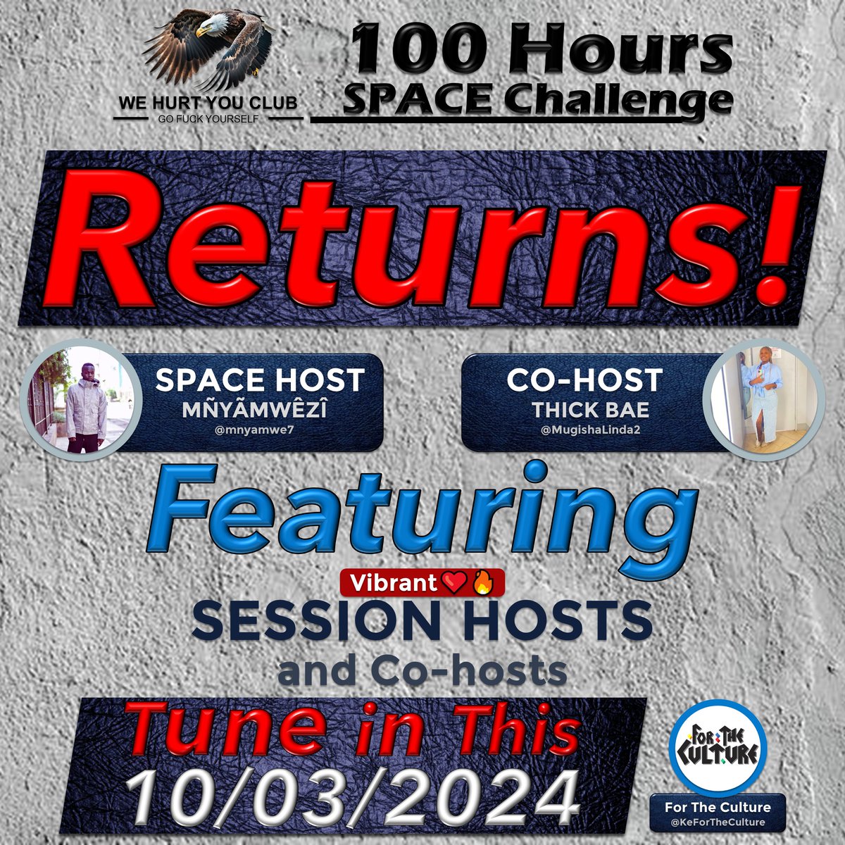 It's time.📅

Wait wait... What?🤔

The 100Hour Space Challenge Returns.🚀🔥