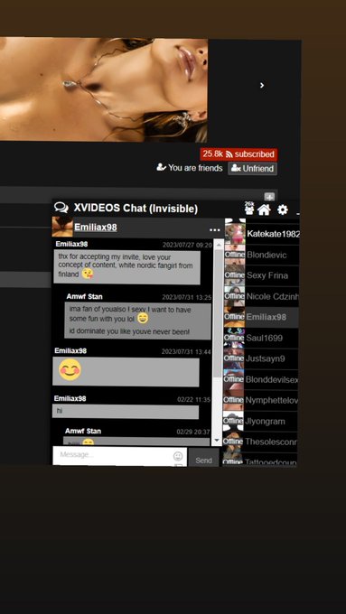 More random testimonials , dm me if you want to get dicked down , I&rsquo;m not always filming :) I enjoy it<a href="/tag/instadaily"class="tags"><span>#instadaily</span></a><a href="/tag/amwf"class="tags"><span>#amwf</span></a><a href="/tag/amaf"class="tags"><span>#amaf</span></a><a href="/tag/ambf"class="tags"><span>#ambf</span></a><a href="/tag/amlf"class="tags"><span>#amlf</span></a><a href="/tag/amwfhub"class="tags"><span>#amwfhub</span></a>