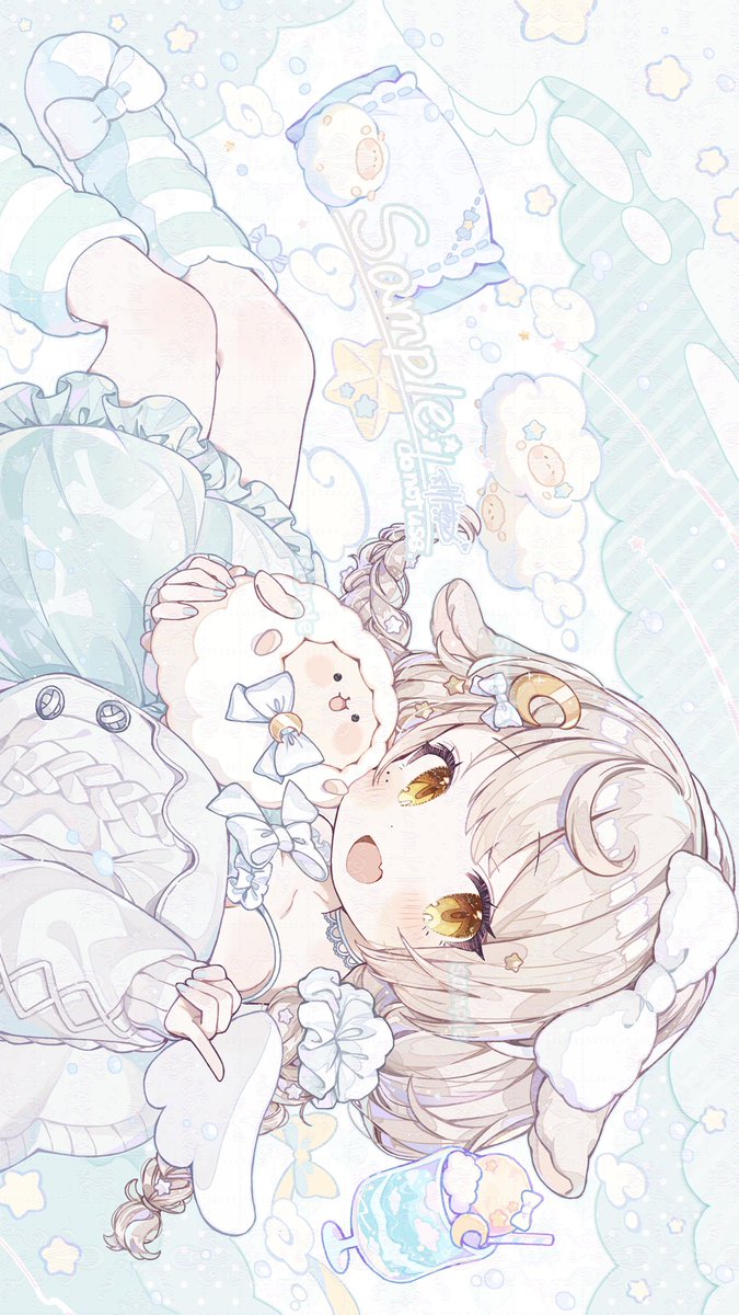 amakawatamawono's tweet photo. commission🩵☁️ https://t.co/irEr2dui8z
