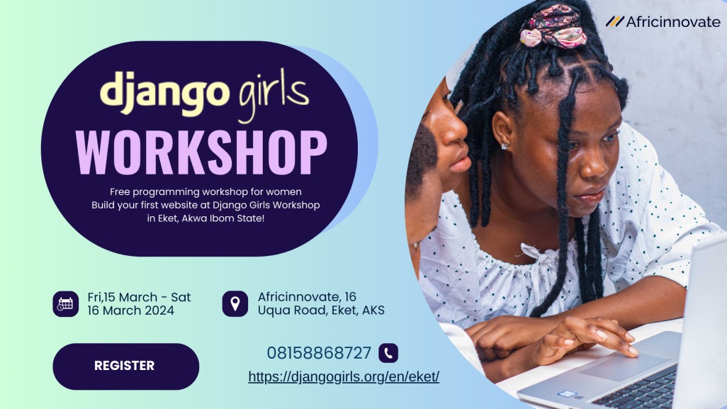 djangogirlseket's tweet photo. Join us as we journey towards an incredible programming adventure in the heart of Eket!
Calling all aspiring coders to our Two Days FREE workshop. Tag a friend and embark on this coding journey together!
RSVP https://t.co/FaxzbgSZBz
#DjangoGirlsEket #CodingWorkshop #Tech https://t.co/vqEX13MqeW