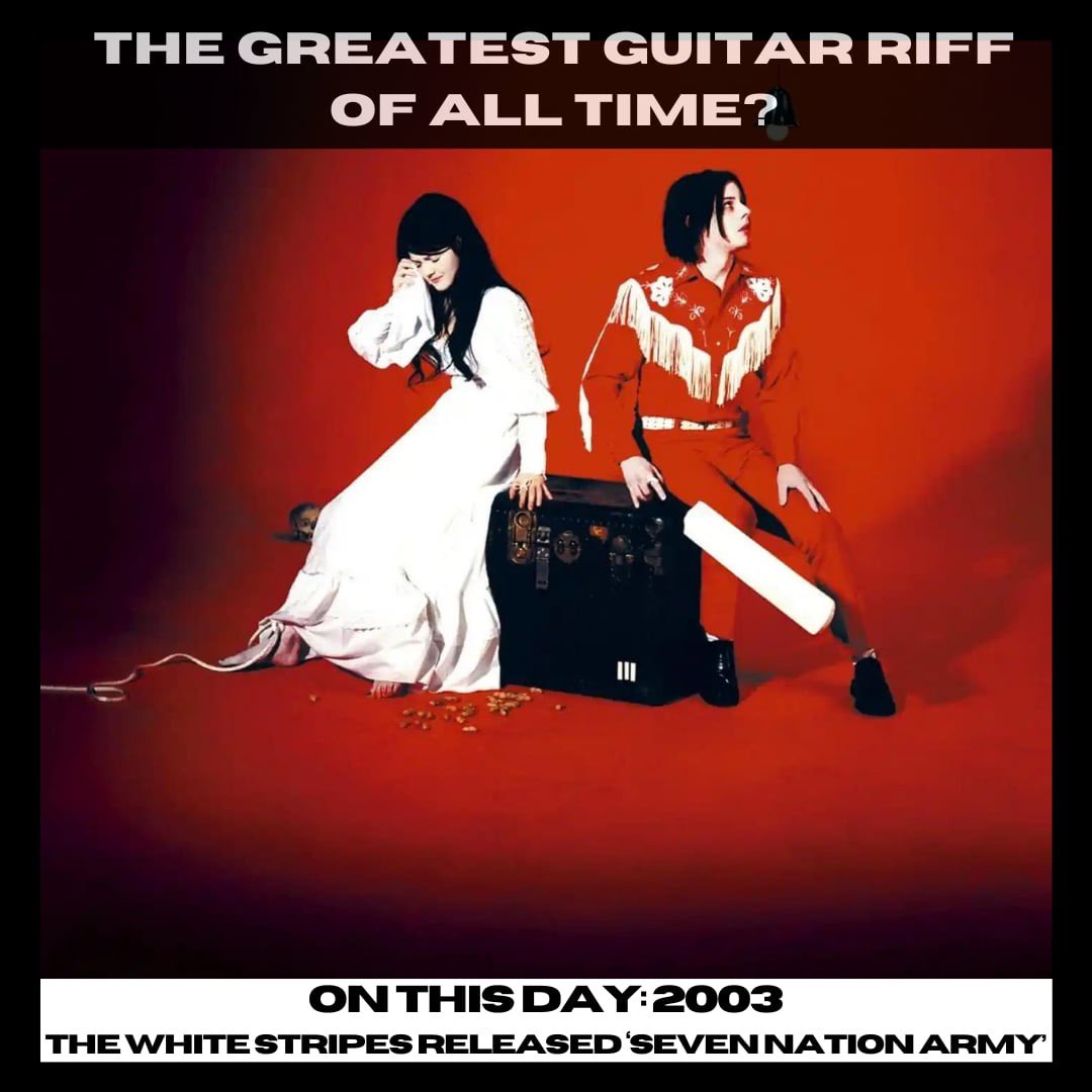 What you reckon?

#thewhitestripes