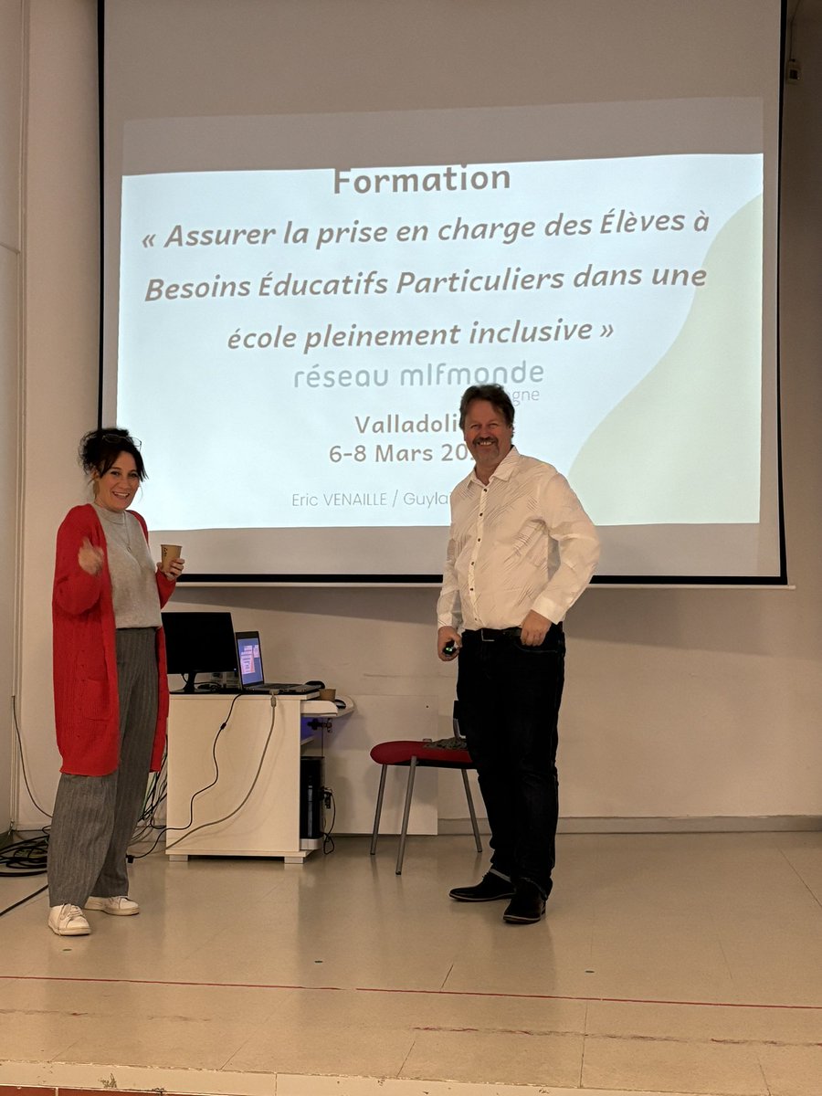 Formation #EBEP pour les équipes des lycées français du réseau Espagne <a href="/mlfmonde/">Réseau mlfmonde</a> . 
3 jours pour construire ensemble une école pleinement #inclusive🤗
#organisationapprenante
<a href="/Mlfpedagogie/">Pédagogie Mlfmonde</a>