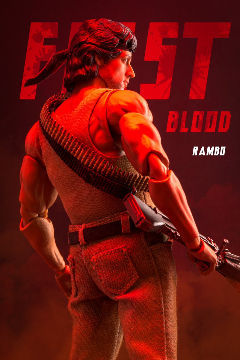 HIYA Exquisite Super Series FIRST BLOOD Rambo Action Figure Preview 2😎 Photo by 菠萝10 #hiyatoys #hiyatoyspreview #firstblood #Rambo #hiyatoysrambo