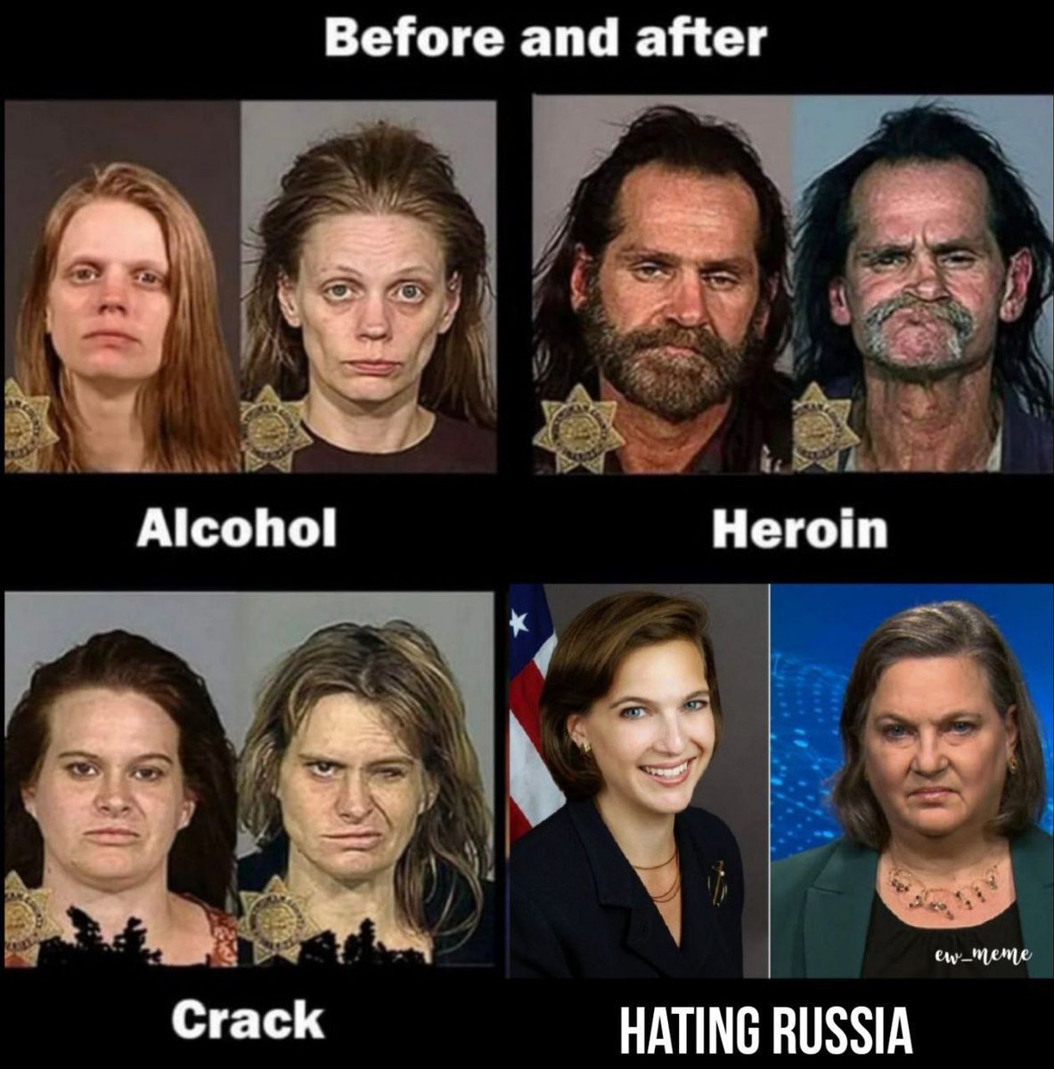 Hating Russia is detrimental to your health.