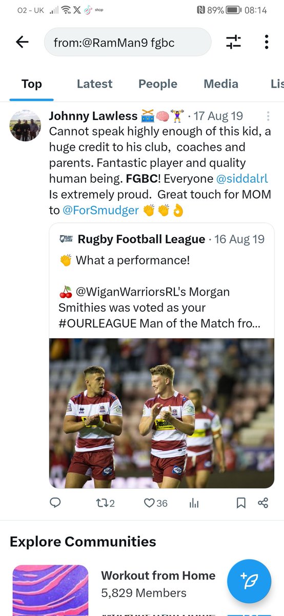 Looking forward to seeing @morgan_smithies make his NRL debut this morning for @RaidersCanberra. I remember watching him as a 13/14 year old and predicted FGBC back then! Maybe one day 😉. Good luck Morgan and hope your Mum and Dad enjoy your debut too. Doing @siddalrl proud