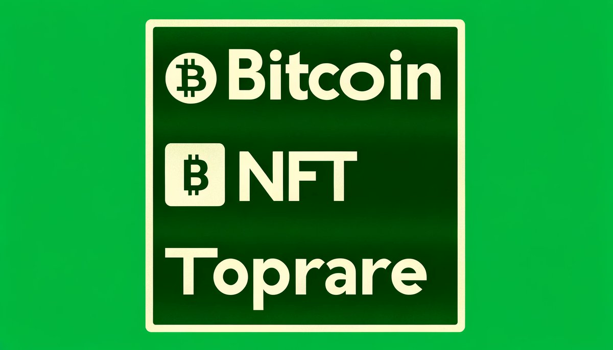 ToprareNFT's tweet photo. The spring of Bitcoin NFTs is just around the corner.
https://t.co/02DBhhMqMv https://t.co/MwoKl8DixE