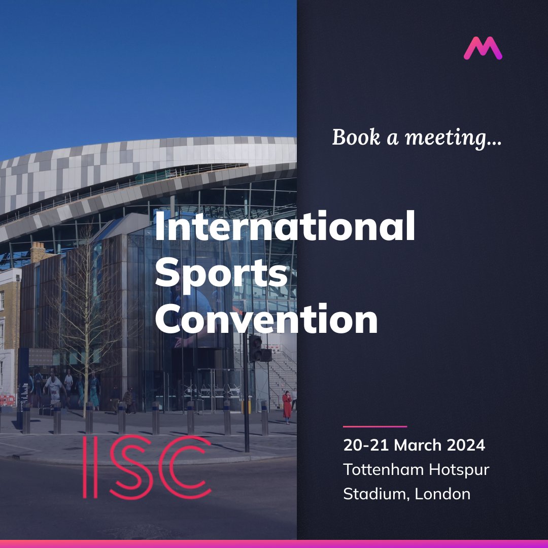 We’re going to International Sports Convention. We’re excited to talk about how you can use fan engagement to drive loyalty, consent-driven first-party data and revenue. Are you going? Let us know here 👇 and let’s find a time to meet hubs.ly/Q02nlsTX0