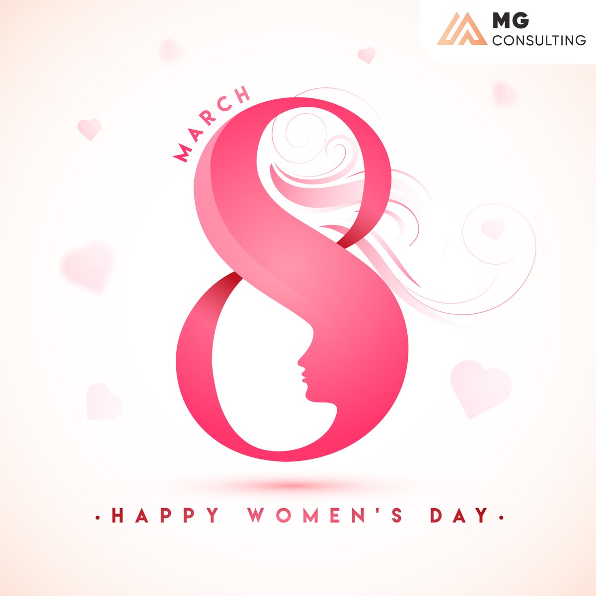 Happy Women's Day! Today and every day, let's celebrate the strength, resilience, and achievements of women worldwide. Here's to empowering, supporting, and uplifting each other in our journey towards equality and success!

#internationalwomensday2024 #womensday2024 #MGConsulting