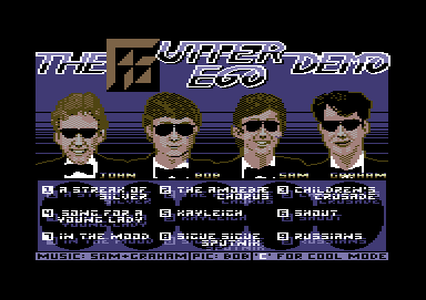 Compunet_1984's tweet photo. The Utter Ego Demo by Plasma Grafix (1987) 🇬🇧 #C64 #Compunet https://t.co/RnEeNRX2BY