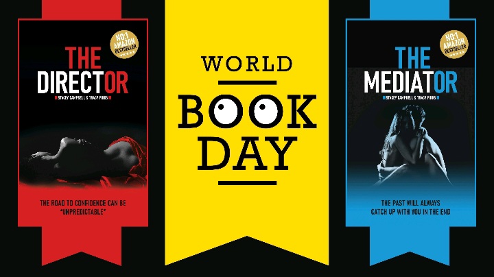 Today is World Book Day! Why not grab a book, a cuppa, find a quiet corner, and read your socks off!

#the_storm_trilogy
#thedirector
#themediator #teamliamlove #teamcameronlust #chloelovetriangle