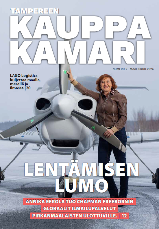 Vuoden II <a href="/k2tre/">Tampereen kauppakamari ⚙️</a> -lehti ulos maanantaina: mm
🛩 Annika Eerola
🗞 <a href="/MattiApunen/">Matti Apunen</a> 
🏫<a href="/anu_parviainen/">Anu Parviainen</a> 
🗺 @MattiMorttinen  
🎐 <a href="/Markus_Sjolund/">Markus Sjölund</a> 
🤸‍♀️ Ari Etula  #Piruetti 50v
⚓ Arto Hyödynmaa 
🏛 <a href="/petrinokelainen/">Petri Nokelainen</a> 
🌱<a href="/ViljaLaaksonen/">Vilja Laaksonen</a>
⚖ Peter Rasmussen &amp; Otto Santala
📊 Maarit Sääksi