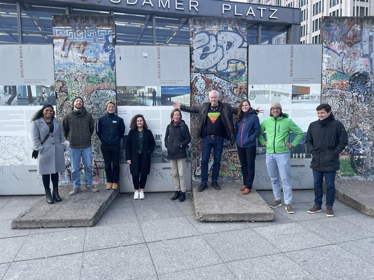 ZeroPM is in Berlin! We are in Germany’s capital for a consortium meeting to mark our half-way point and more closely interlink our activities towards #zeropollution of persistent and mobile substances! #PFAS #PMT 💙💙💙