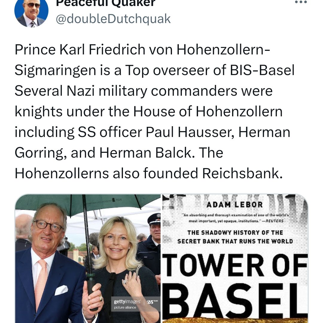 NWO_Covid_WW3's tweet photo. ZIONISM HQ

House of Hohenzollern #KaiserWilhelm

Nazis Bolsheviks Zionists #KnightsOfMalta

House of Hohenzollern - known Nazis - Paul Hausser, Herman Goring &amp; Herman Black. Founded Reichsbank. @doubleDutchquak 
#Gaza 
#r4today #bbcBreakfast @UN @coe #malta #RobertaMetsola https://t.co/zTI9oVZfek