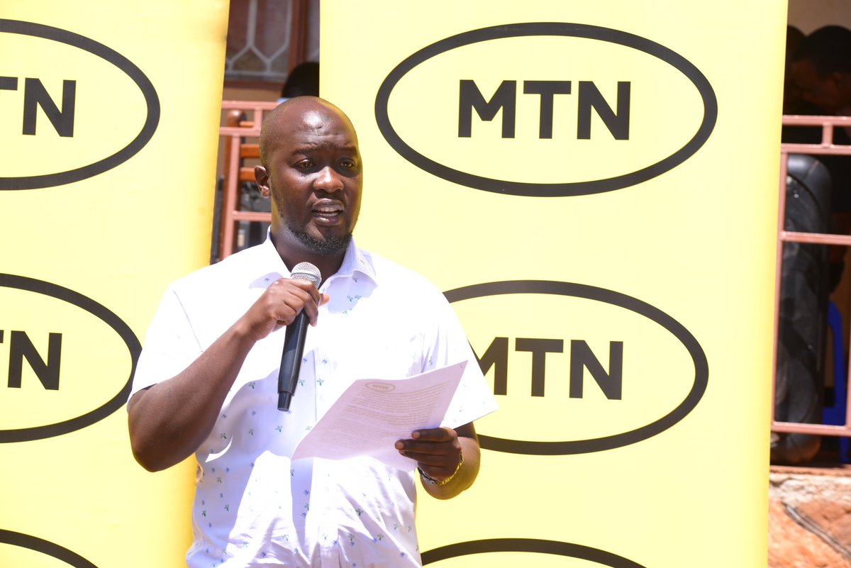 MTN Uganda (@mtnug) on Twitter photo Kikomeko Zakiyu – Chief Community Officer at MTN delivers CEO <a href="/sylmulinge/">Sylvia Mulinge M.B.S</a>’s message as we support community empowerment with strategic support to Nottingham Trent Skilling Center in Kitende. #MTNFoundation #MTNChangeMakers Kikomeko Zakiyu – Chief Community Officer at MTN delivers CEO <a href="/sylmulinge/">Sylvia Mulinge M.B.S</a>’s message as we support community empowerment with strategic support to Nottingham Trent Skilling Center in Kitende. #MTNFoundation #MTNChangeMakers