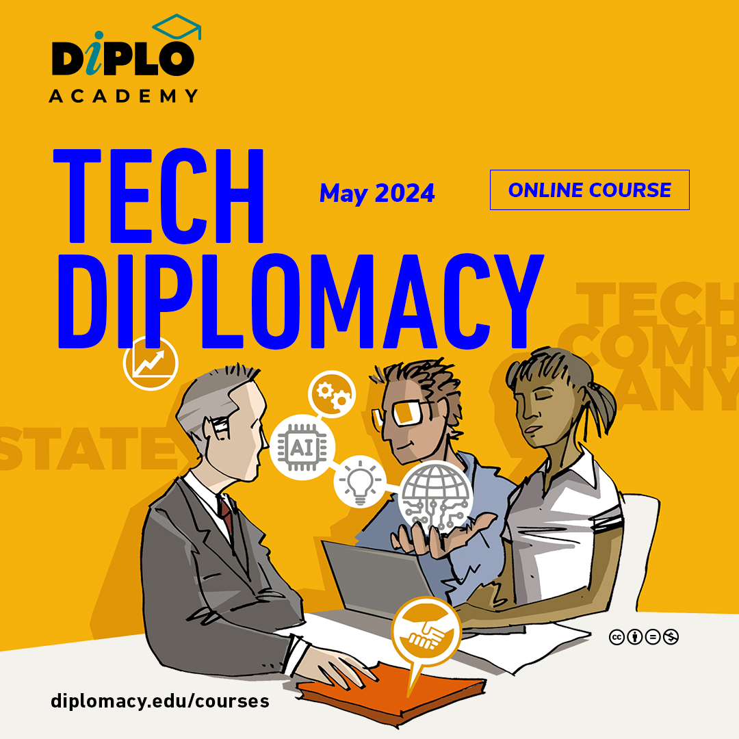 🌟 Check out and apply for our diplomacy and digital policy online courses in May! 
Scholarships available! 

👉🏼 Head to diplomacy.edu/courses

✓ Tech Diplomacy
✓ Diplomatic Theory and Practice
✓ E-Diplomacy
✓ 21st Century Diplomacy

🚨📢 APPLY NOW!

<a href="/LizGalvezUK/">Liz Galvez</a>