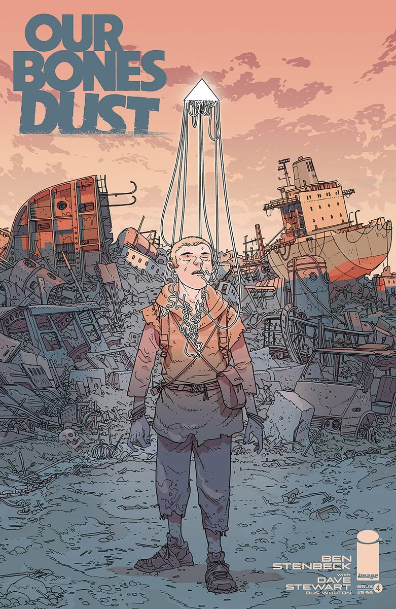 The final part of @BenStenbeck's Our Bones Dust mini-series is due next week. Alien visitors study survivors in a post-apocalyptic wasteland! Email shop@okcomics.co.uk to catch up and order the final part, or pre-order the whole book now... okcomics.co.uk/products/pre-o…