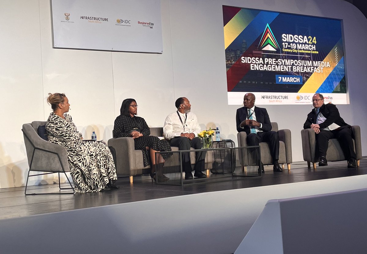 For #SIDSSA24, Mr Mohale Rakgate, Head of the Infrastructure Fund (@DBSA_Bank), says they will focus on showing a roadmap indicating which projects will be closing. “We have been working on these projects to bring them to the market.” #InfrastructureInvestment