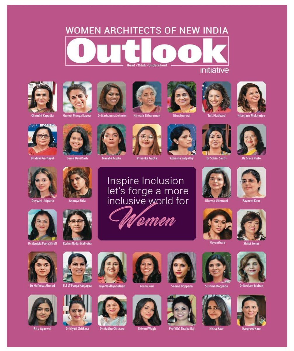 🌟 Huge congratulations, @AdyashaSatpath3 Madam ! 💐 Your recognition in @Outlookindia's Women Architect of New India is a moment of pride for Odisha. Well-deserved accolades for your exceptional achievements. 🙌👏 #OutlookWomenArchitects #OdishaPride @SatpathyLive #Outlook