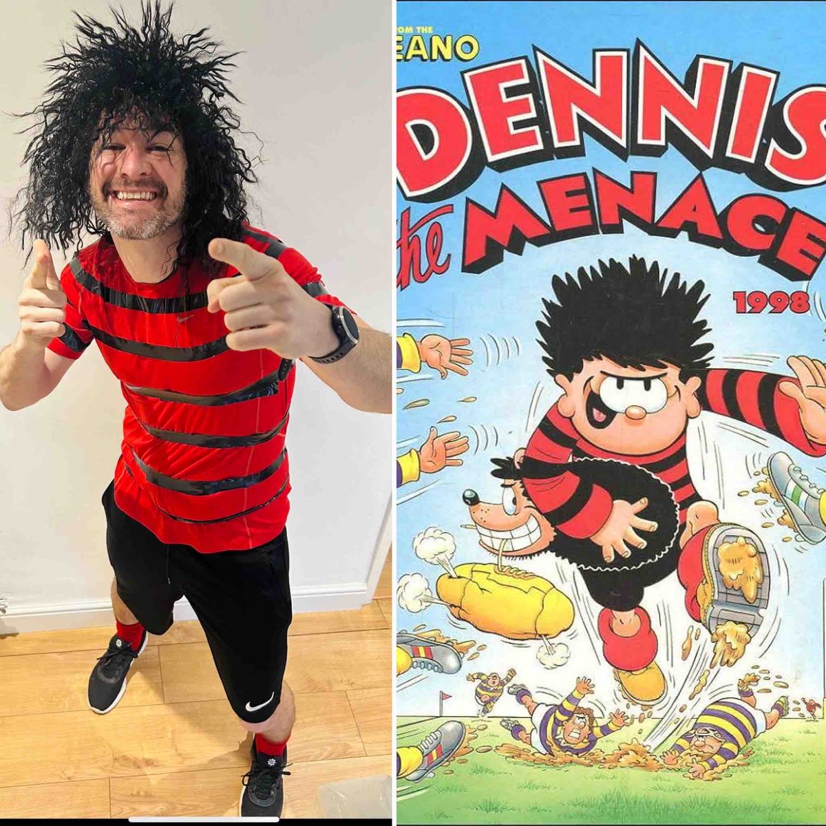 qphschester's tweet photo. QPHS staff jump at the chance to dress up, so theyโre super excited itโs #WorldBookDay Hereโs Mr Taylor as a starter for 10โฆ #favouritecharacter #staffdressup #DennisTheMenace #worldbookday #WBD #lovetoread https://t.co/DOX9WmOsBZ