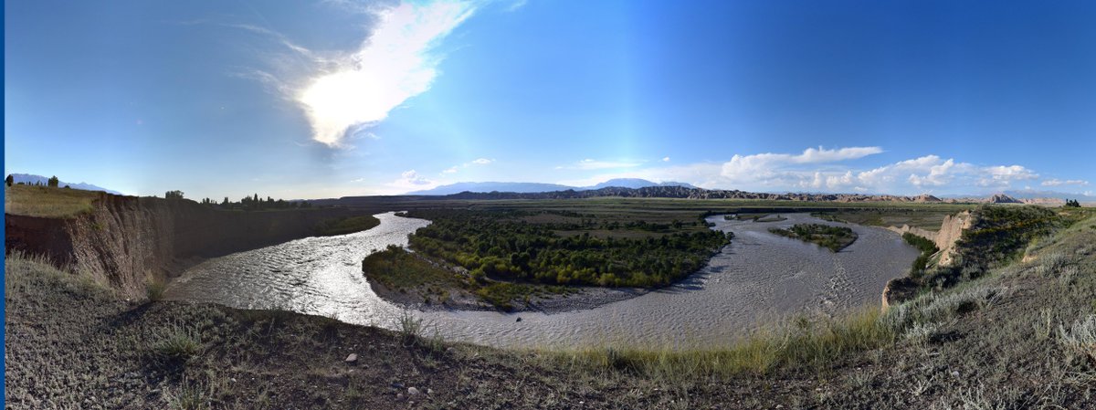 🌟 We're happy to share that the DFG-funded FluBig project kicked off on last week. 🏞 The team plans to study vegetation-hydromorphology interactions and has scheduled a field expedition to Kyrgyzstan's Naryn River. 🌊 Stay tuned for exclusive updates! remote-sensing.org/kickoff-meetin…