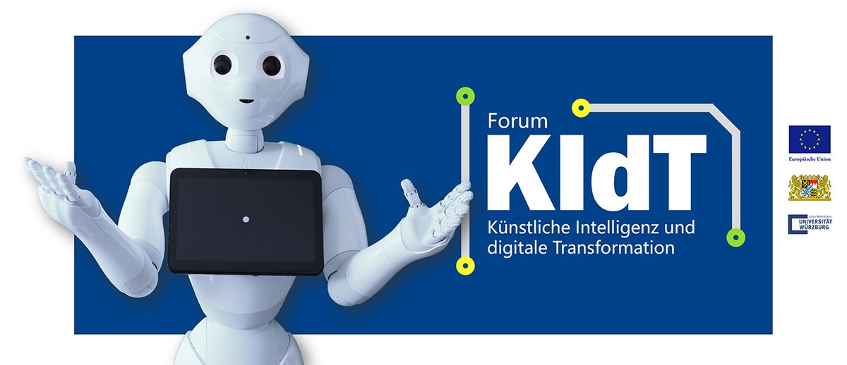 Wie kann meine Firma von #KI profitieren? Das erfahren kleinere und mittlere #Unternehmen aus Bayern im neuen Forum #KIdT @Uni_WUE. Gefördert @StMWK_Bayern #ESF+ #Wirtschaft #Transfer #DigitaleTransformation ➡️ uni-wuerzburg.de/aktuelles/pres…