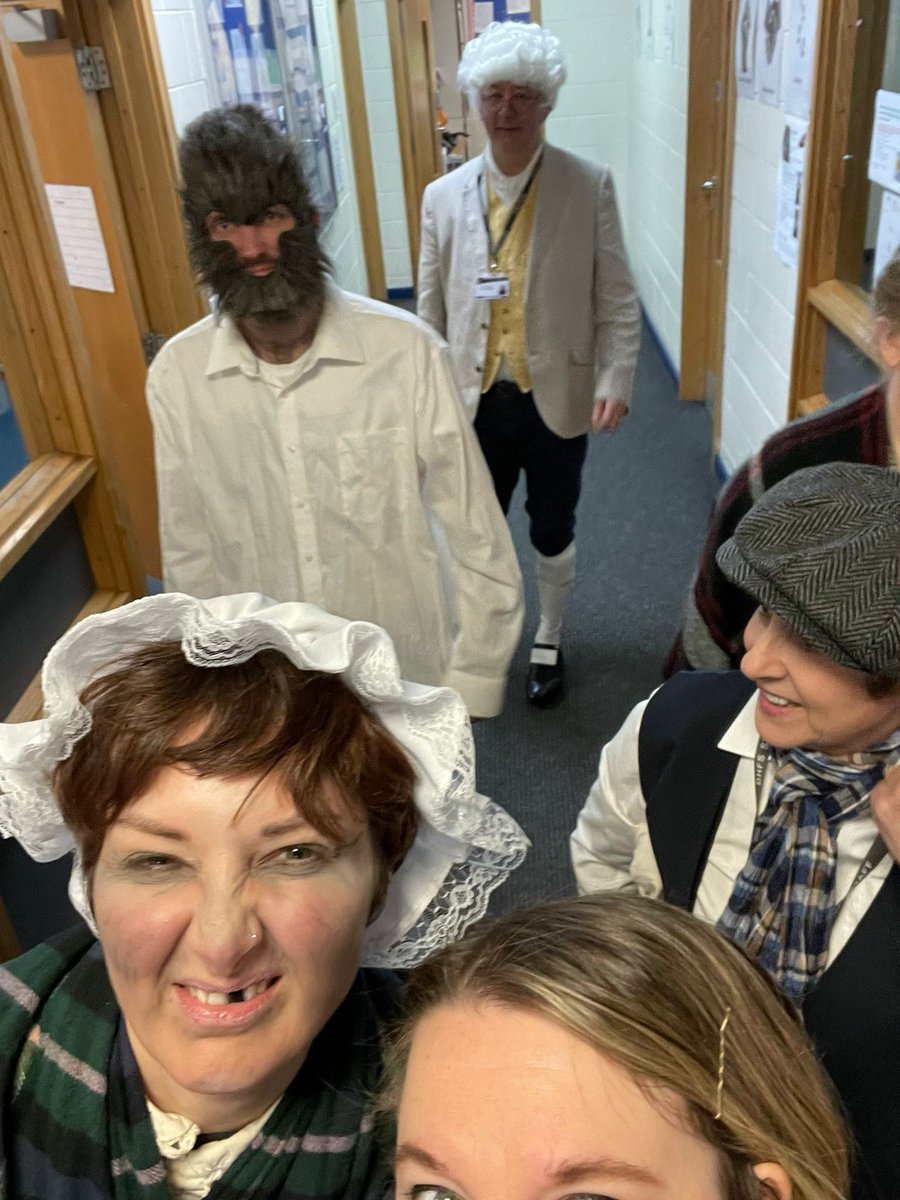 World Book Day <a href="/DHFSUpdate/">D H F S</a> can you spot who's who in English?