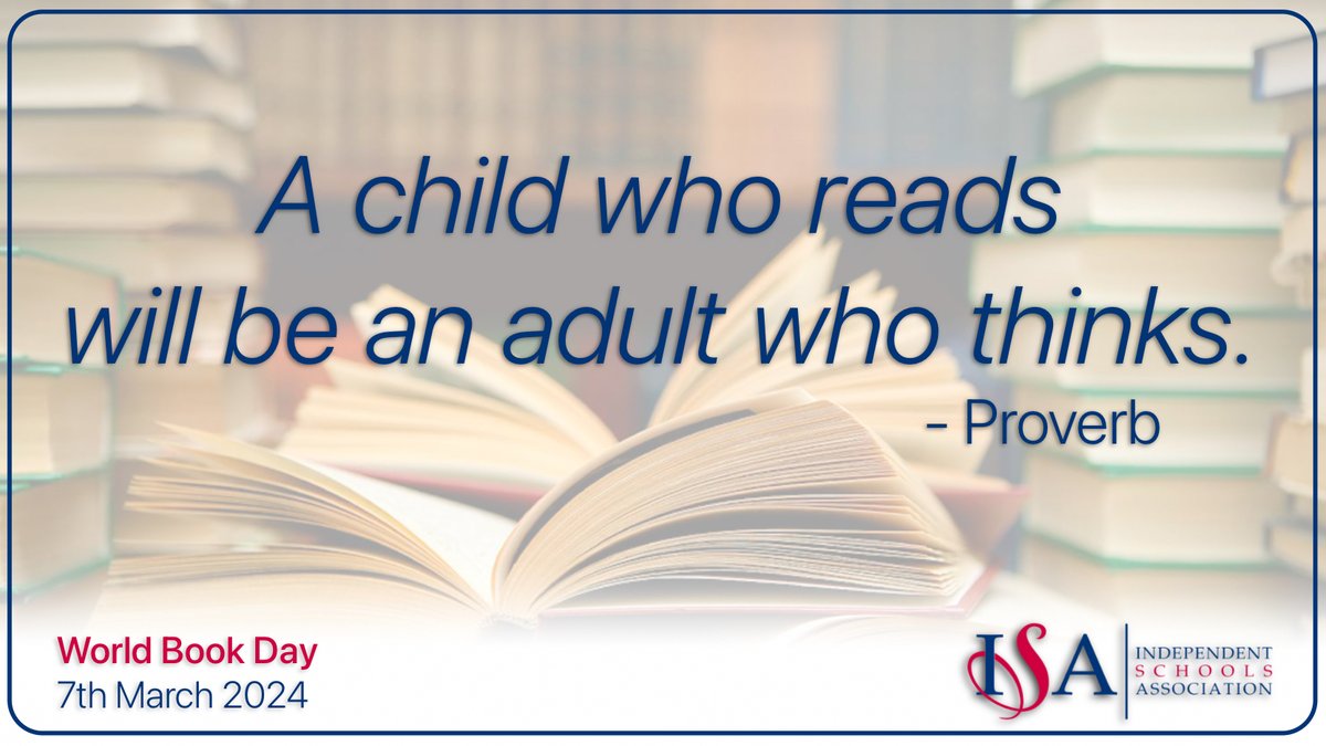 The Independent Schools Association (ISA) tweet media