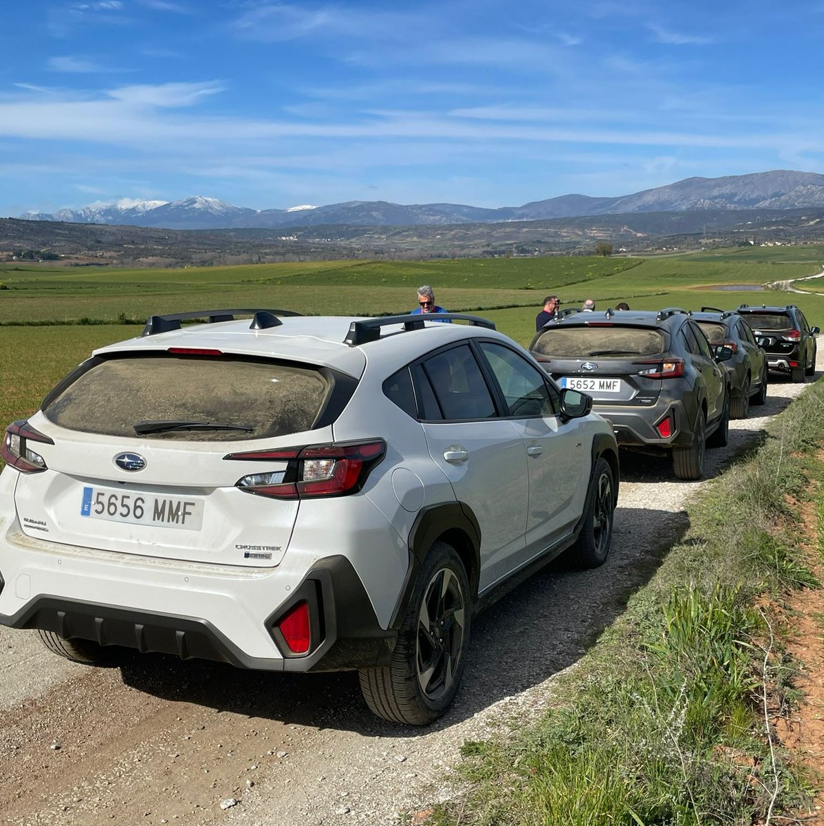 DrivimGrup's tweet photo. Días emocionantes conociendo el nuevo Crosstrek ⛰

El equipo de @DrivimGrup tuvo el placer de asistir a la formación y pruebas del nuevo #SubaruCrosstrek realizada en San Agustín de Guadalix. Ha sido una experiencia llena de aventura. ¡Gracias @subaru_es  por la invitación! 😎🚀 https://t.co/8sztXzGsfT