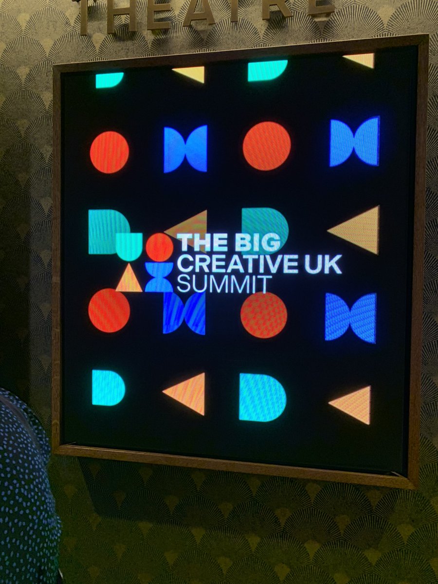 Brilliant, insightful and thought provoking day at #TheBigCreativeUKSummit yesterday <a href="/BAFTA/">BAFTA</a>. Incredibly proud to be a board member for <a href="/CreativeUK_News/">Creative UK News</a>