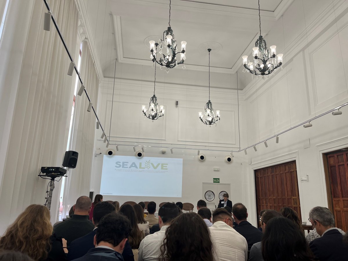 EU_SEALIVE's tweet photo. The #SEALIVE Brokerage Event is just about to start 🚀 It's an exciting day for the project as we present our final results to stakeholders from all over Europe! 💡🌊🇪🇺🐟

#H2020 #Research #Sustainability https://t.co/xmKcvUYOyB