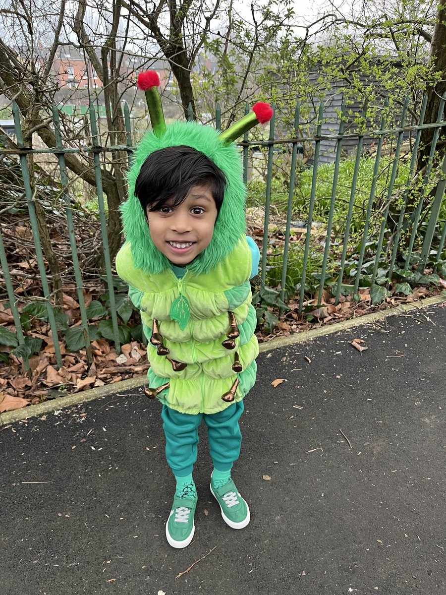 It’s World Book Day, and I feel I have excelled myself! Yes you guessed it! He is indeed ‘The Very Hungry Caterpillar’ (definitely not that other one from M&amp;S!!)
