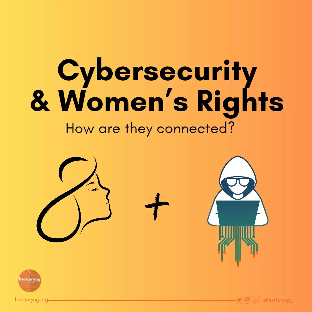 Did you know? Cybersecurity is more than just protecting your online accounts—it's also about safeguarding women's rights in the digital world! Open thread to explore the crucial link between cybersecurity and women's rights. 

#DigitalEquality
#InspireInclusion 
#herstoryng