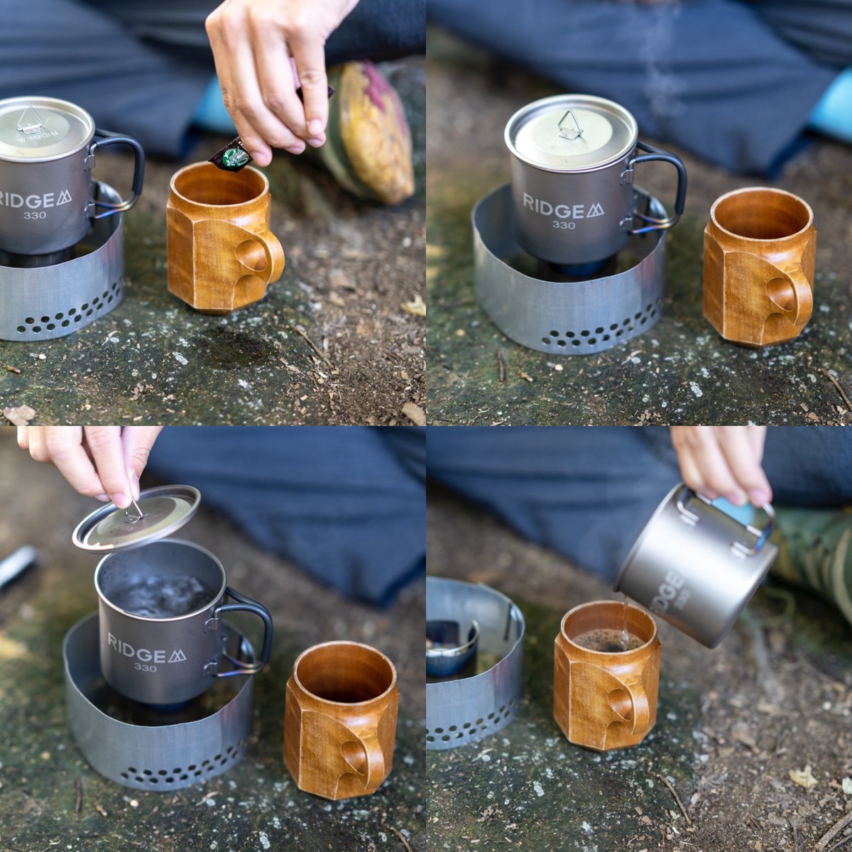 RIDGE MOUNTAIN GEAR│アフタヌーン コーヒー ストーブ セット AFTERNOON COFFEE STOVE SET | RIDGE MOUNTAIN GEAR